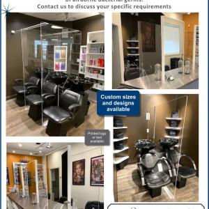 Click to Enlarge Hair Salon Dividers