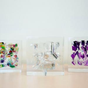 Click to Enlarge Glass Cube