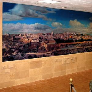 Click to Enlarge Jerusalem Mural