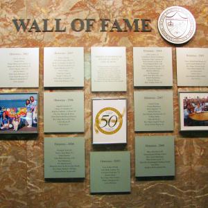 Click to Enlarge Wall of Fame 