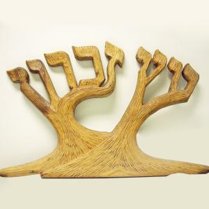 Click to Enlarge Carved Hebrew Base