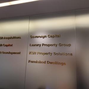 Click to Enlarge Polished Brass Letters