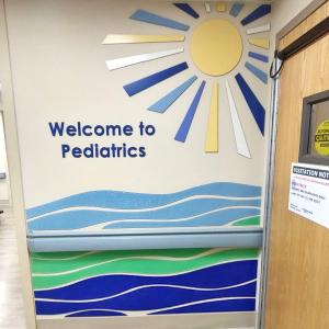 Click to Enlarge Pediatrics Entrance